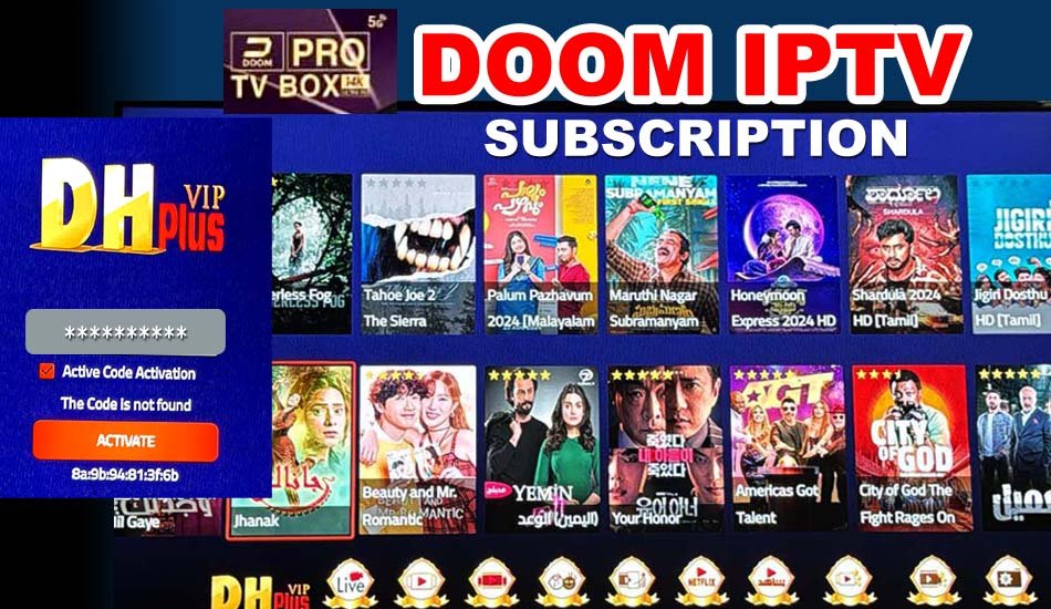 DOOM IPTV Subscription