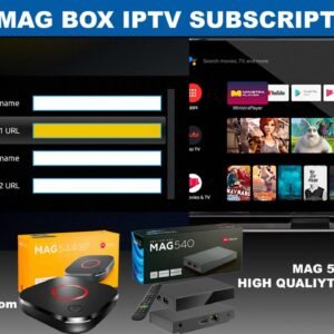 Mag 544 IPTV Box Subscription